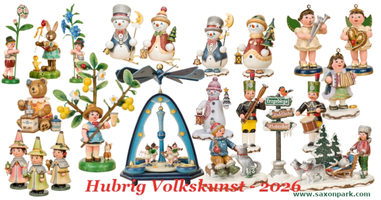 Hubrig Volkskunst - Neuheiten 2026