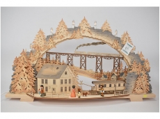 Tietze - Schwibbogen Zugfahrt ins Erzgebirge