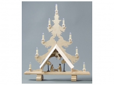 Dregeno - candle arch tree with birth elect. light
