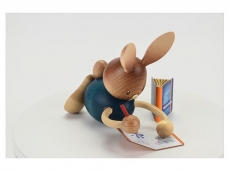 Kuhnert - Stupsi Hase Homeschool liegend mit Heft (mit Video)