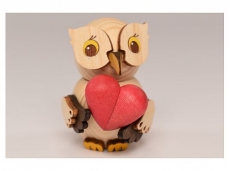 Kuhnert - mini owl with heart (with video)