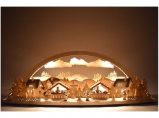 Tietze - Candle arch diorama beautiful view, LED and airbrush