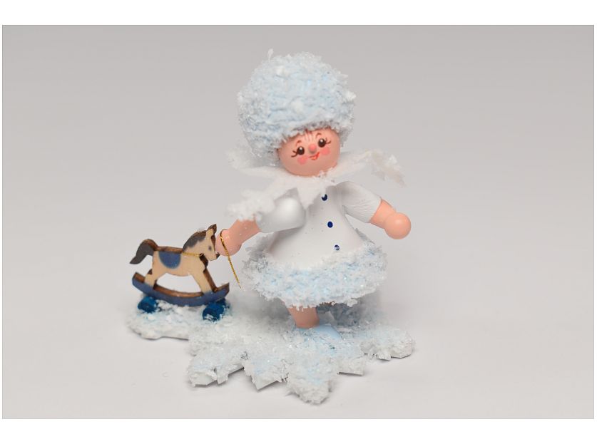 Kuhnert - Little Snowflake with Rocking Horse
