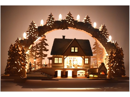 Tietze - Mountain View Arch Candle Holder, LED
