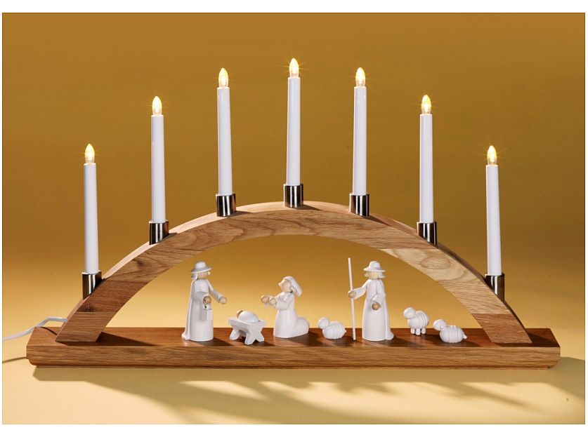 KWO - figures for candle arch - holy family (3 pieces)