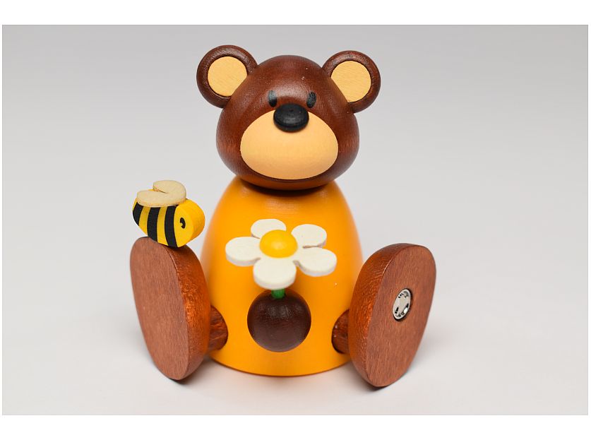 Hobler - Brbel sitzend mit Blume