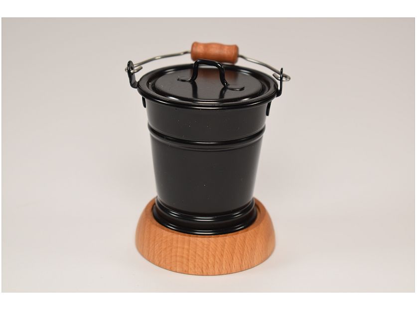 Huss - Ruchereimer - Der Puristische (schwarz)