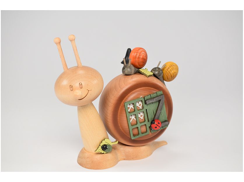 Kuhnert - Rauchfigur Schnecke Familienschnecke