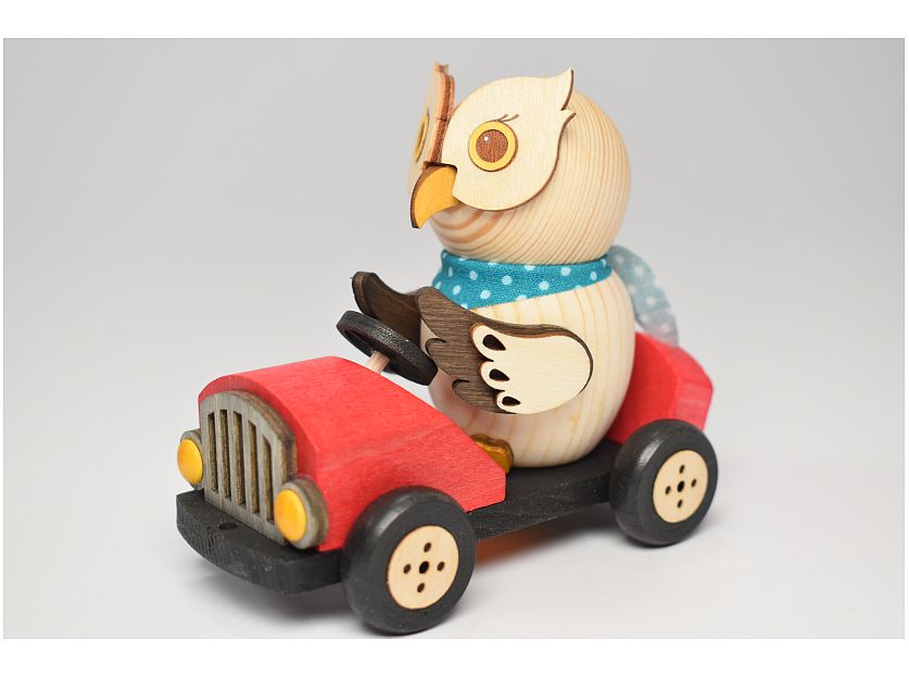 Kuhnert - Mini Owl in Speedster red