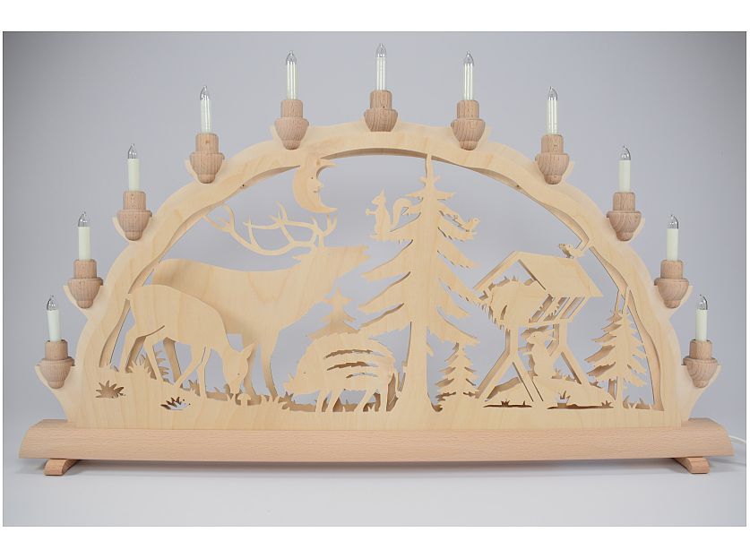 Schlick & Tuerk - candle arch forest motif