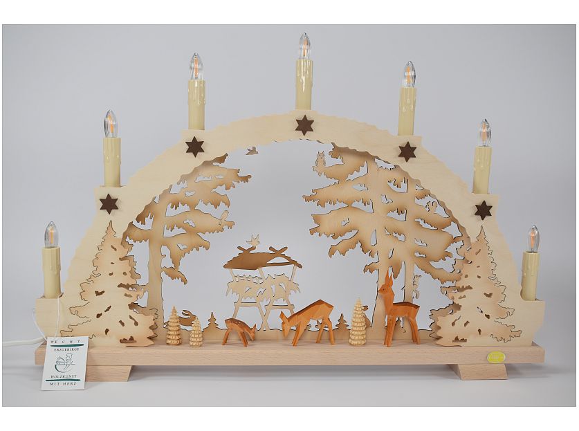 Tietze - LED Schwibbogen Wildftterung exklusiv