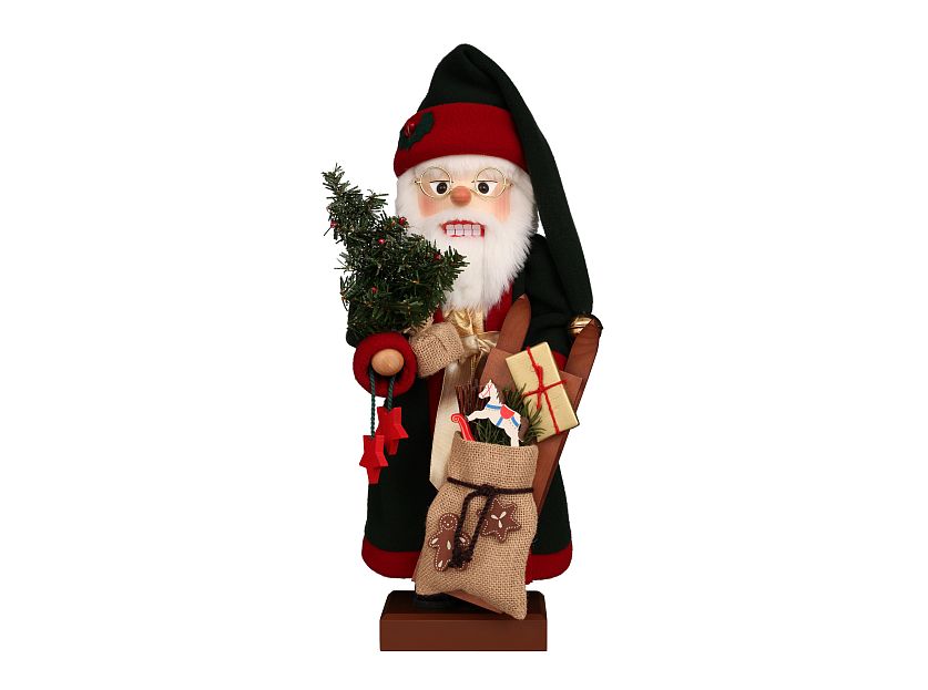Ulbricht - Nutcracker Father Christmas with presents (with video)