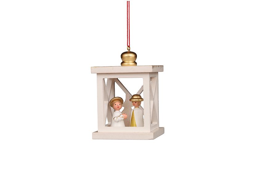 Ulbricht - Tree decoration Christmas lantern with Holy Family