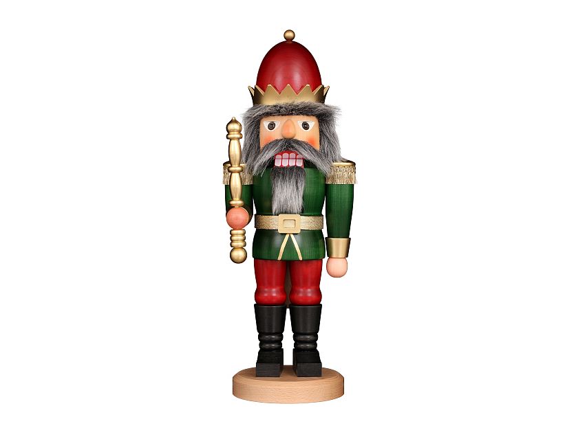 Ulbricht - Nutcracker King red/green (with video)