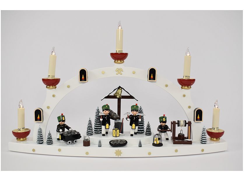 Ulmik - Candle Arch with Miners limited to 50 pieces