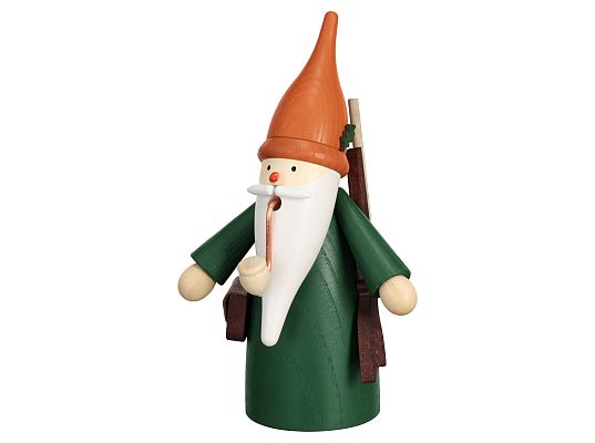 Seiffen Handcraft - Incense Figure Hunting Gnome