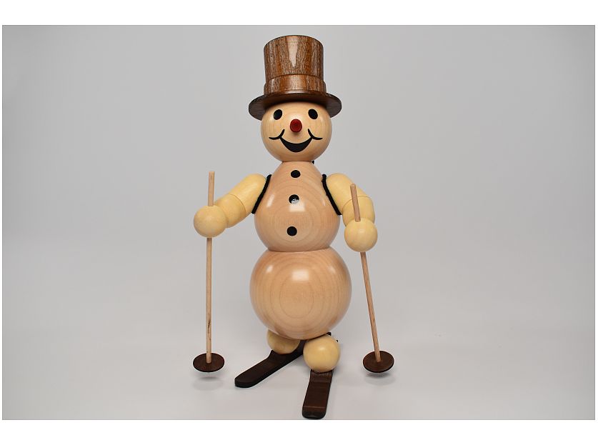 Wagner Schneemann Skifahrer