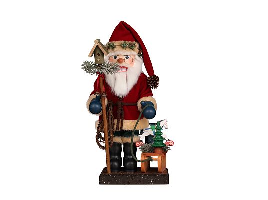 Ulbricht - Nutcracker Santa With Sled (with video)