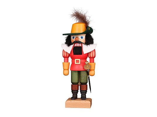 Ulbricht - Nutcracker Musketeer Red (with video)