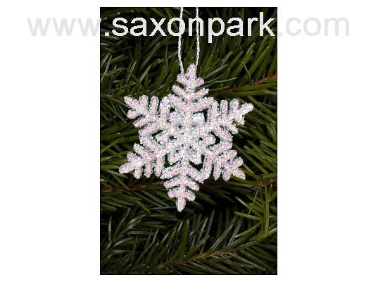 Ulbricht - Baumbehang Schneeflocken gro