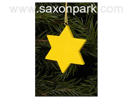 Ulbricht - Star Yellow Ornament