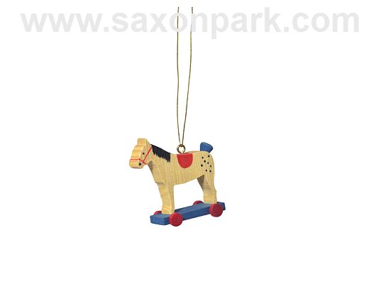 KWO - Ornament Horse red