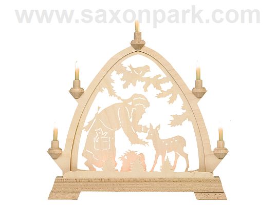 KWO - Gothic Arch Santa with roe deer