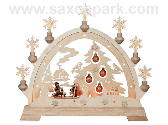 KWO - Christmas Archway - Fir tree with glass