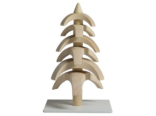Seiffen Handcraft - Design object Tree to turn, Hornbeam, 4,5 inch