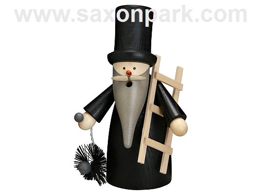 Seiffen Handcraft - Incense Figure Chimney Sweep Gnome