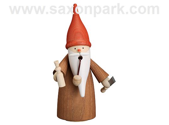 Seiffen Handcraft - Incense Figure Gnome Lathe Turner