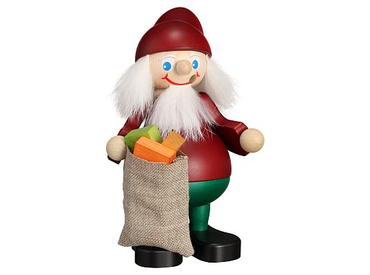 Seiffen Handcraft - Incense Figure Christmas Brownie with Gift Bag