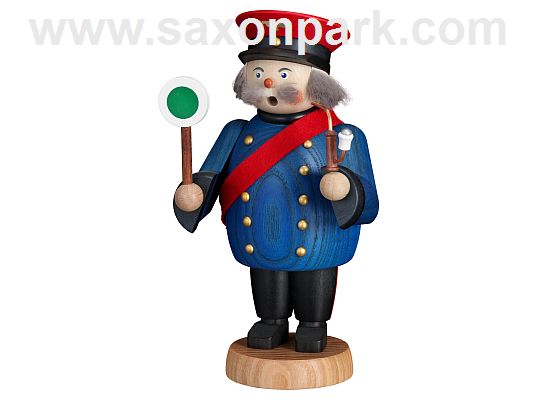 Seiffen Handcraft - Incense Figure Railwayman