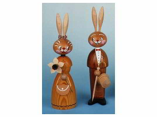 Mothes - pair of easter bunnies