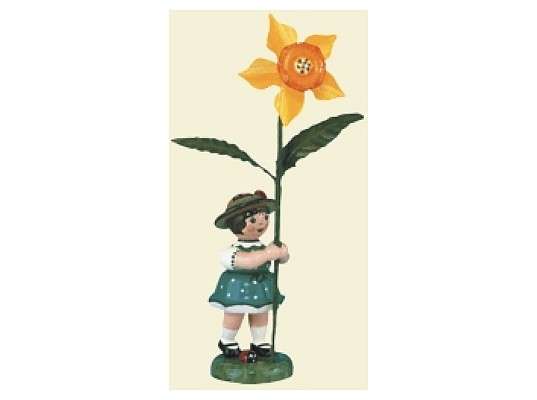 Hubrig - Flower girl with Daffodil