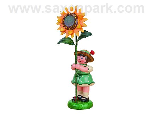 Hubrig - Flower girl with Sunflower