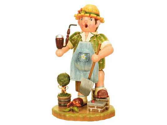 Hubrig - Incense smoker - gardener - Discontinued model 2023 (male) (with video)