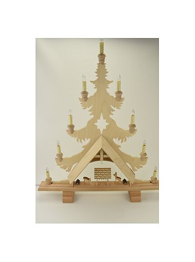 Dregeno - candle arch tree with deers elect. light