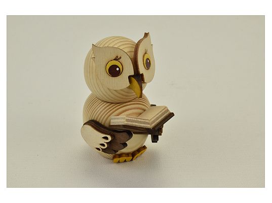 Kuhnert - Mini owl with book (with video)