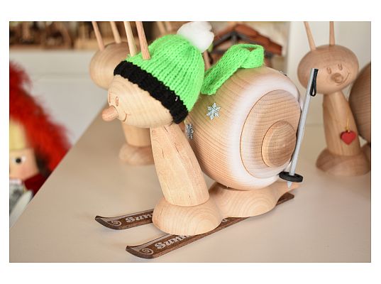 Kuhnert - Rauchfigur Schnecke Sunny - Skischnecke (mit Video)