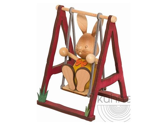 Kuhnert - Stupsi bunny on swing