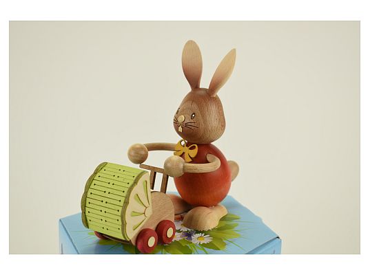 Kuhnert - Stupsi Bunny with buggy (with video)
