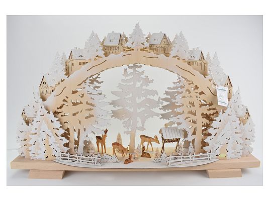 Tietze - candle arch snow-covered feeding of wild game