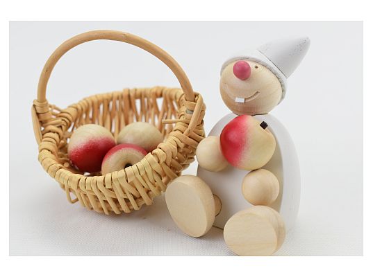 Naeumanns - Basket with 3 apples
