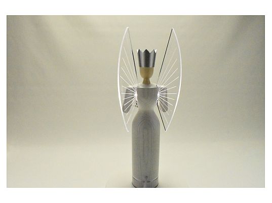 Schalling - Lichterengel weiß Flügel mit LED beleuchtet