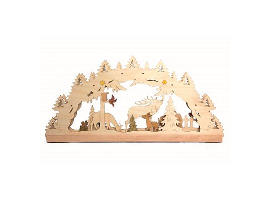 Kuhnert - craft kit candle arch forest elect.