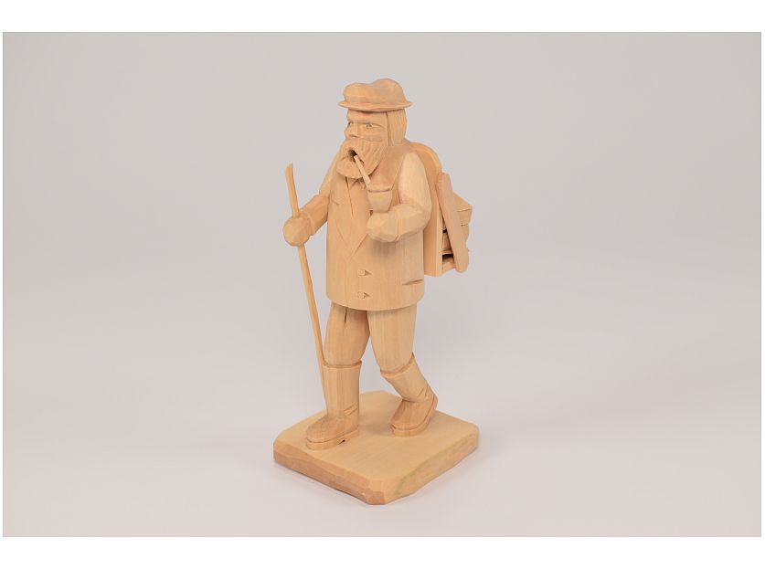 Dregeno - Smoking man lumberjack carved