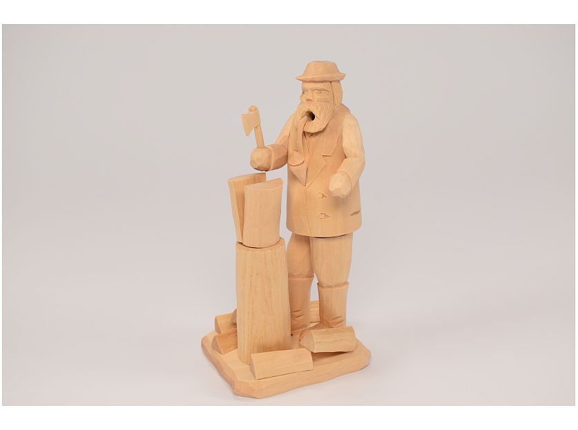Dregeno - Wooden smoker carved wooden man