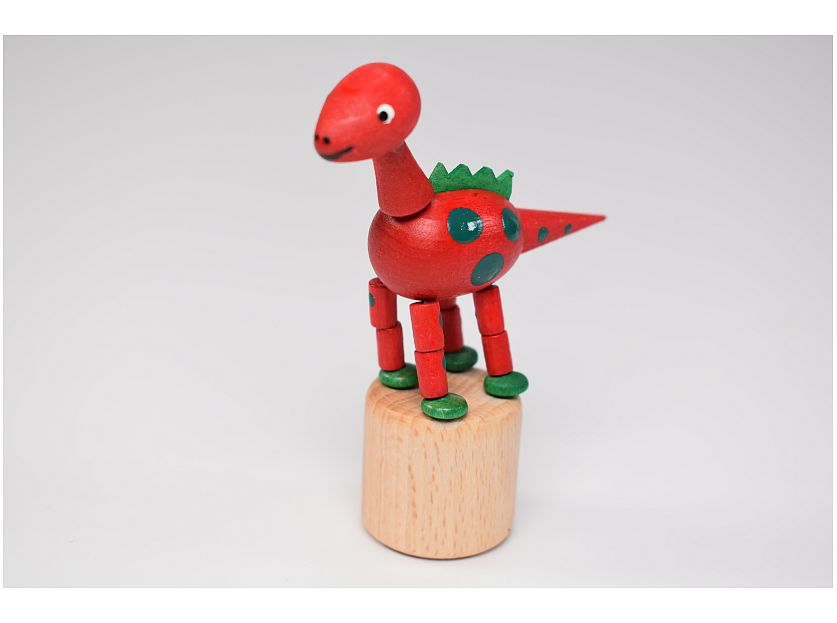 Dregeno - Nodding animal dinosaur red