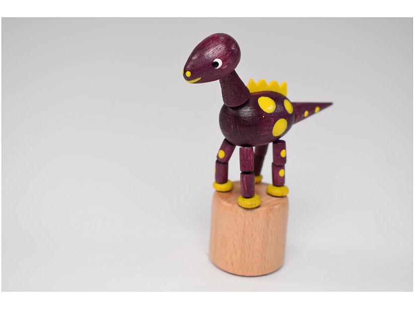 Dregeno - Nodding animal dinosaur purple